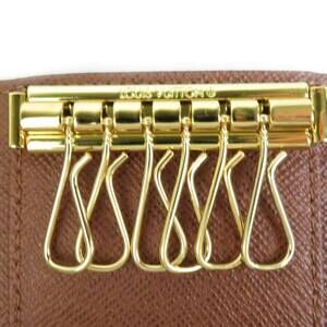 Louis Vuitton Monogram 6 Key Holder Brown